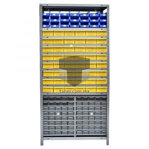 Venta-de-Anaqueles-TANER-Organizadora-de-Espacios-CDMX-Gavetetos-Gavetero-Metálico-N-4-01