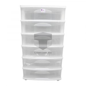 Cajonera de Plástico con 6 Cajones Chicos