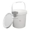 Cubeta de Plastico Blanca 10 Litros Mexico CDMX y Queretaro