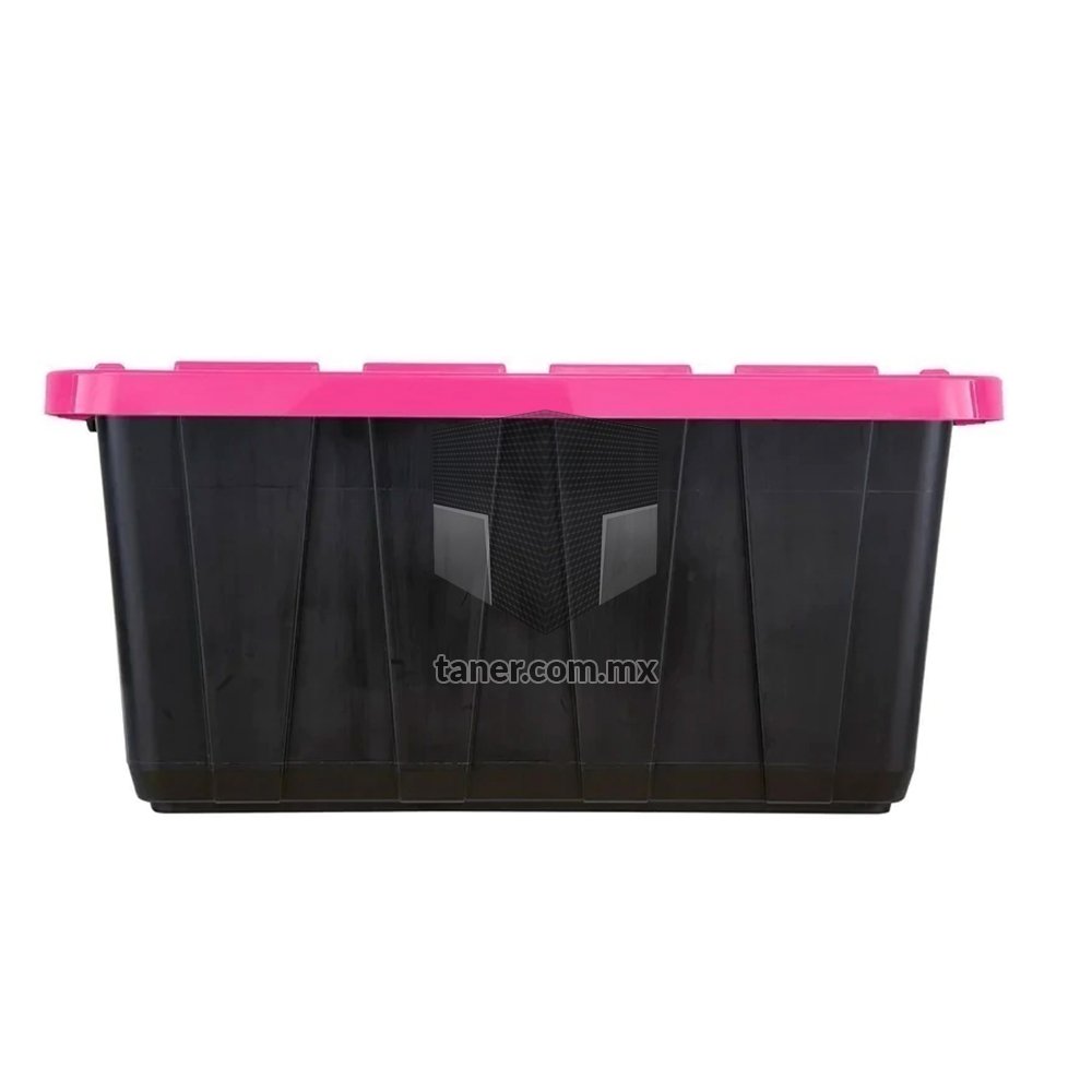 Contenedor Plástico Guarda Todo Rosa